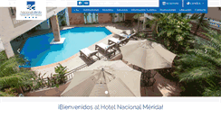 Desktop Screenshot of hotelnacionalmerida.com