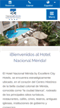 Mobile Screenshot of hotelnacionalmerida.com